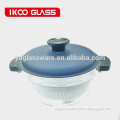 Oven safe borosilicate glass baking pot & bakeware, hot selling in Franch market